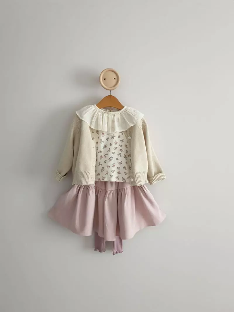 Eclair - Korean Children Fashion - #Kfashion4kids - Rose Skirt - 5