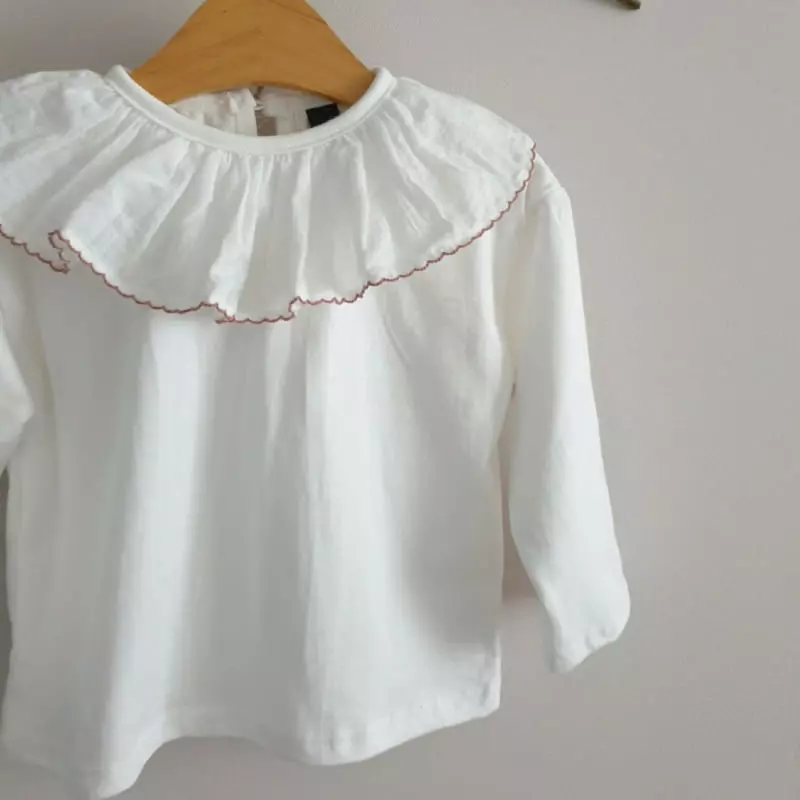 Eclair - Korean Children Fashion - #childofig - Ruffler Tee - 8