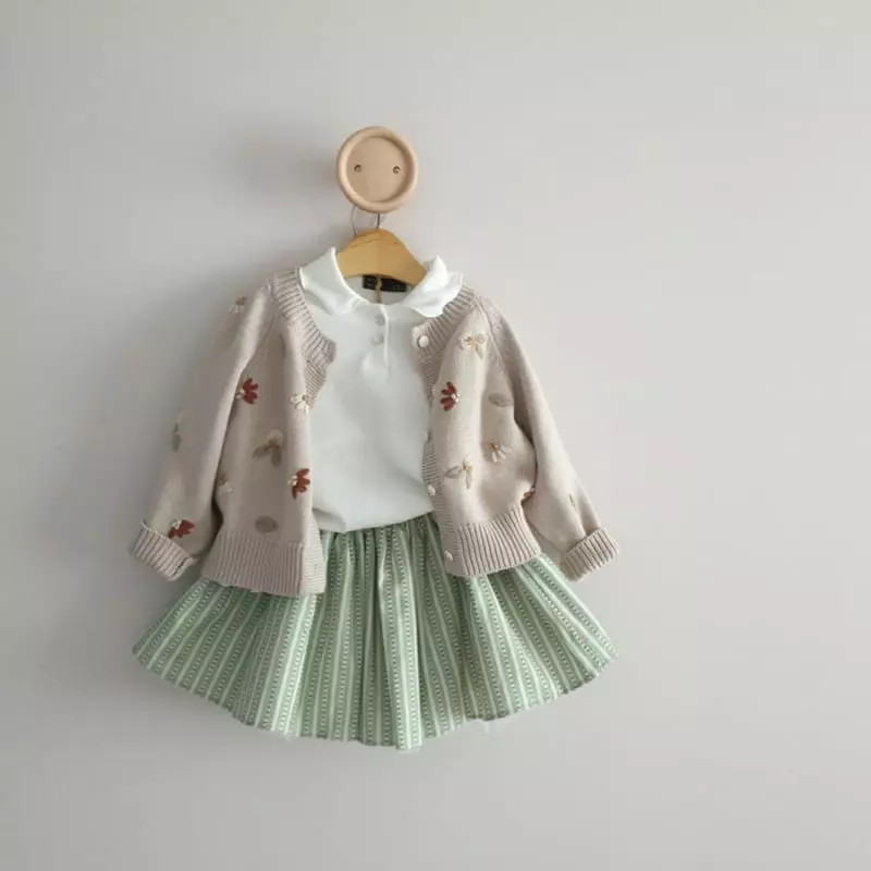 Eclair - Korean Children Fashion - #childofig - Love Skirt - 6