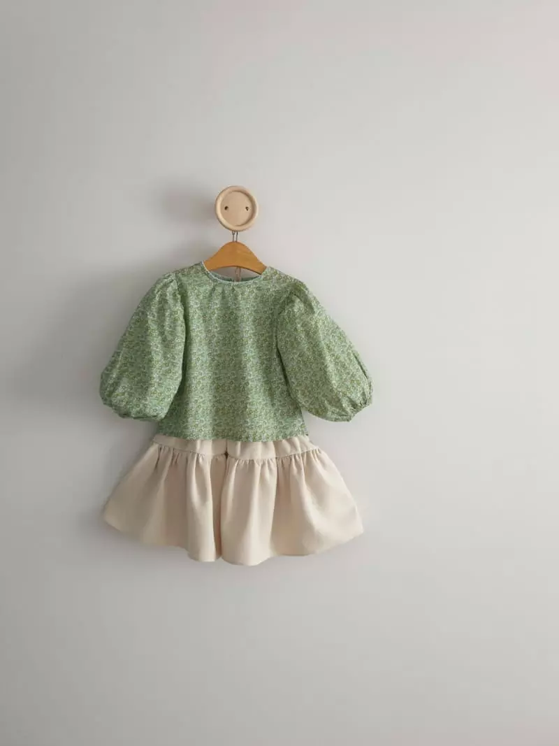 Eclair - Korean Children Fashion - #childofig - Rose Skirt - 11