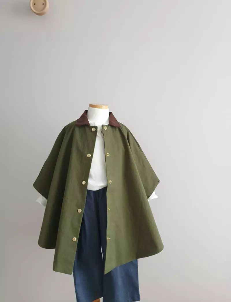 Eclair - Korean Children Fashion - #designkidswear - Bubu Cape - 6