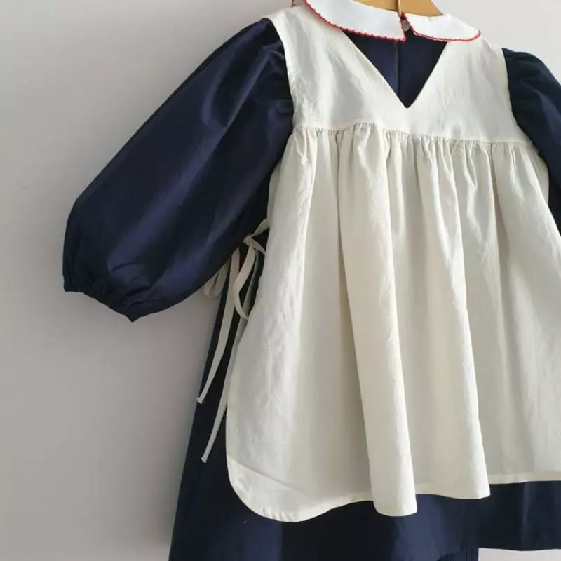Eclair - Korean Children Fashion - #kidsstore - Botte Apron - 8
