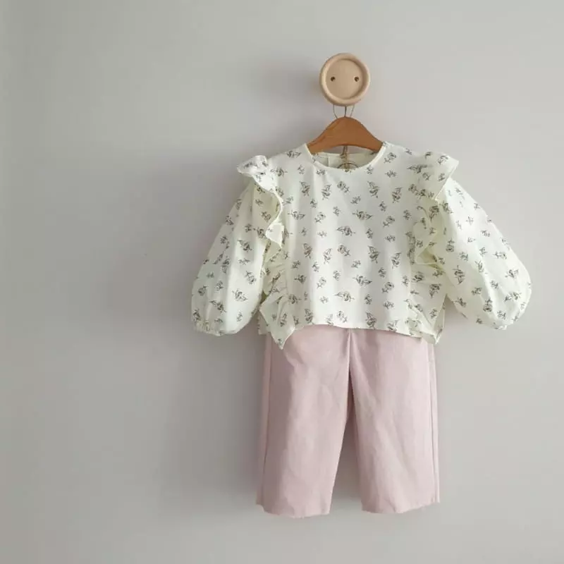 Eclair - Korean Children Fashion - #kidzfashiontrend - Fall Mabell Blouse - 3