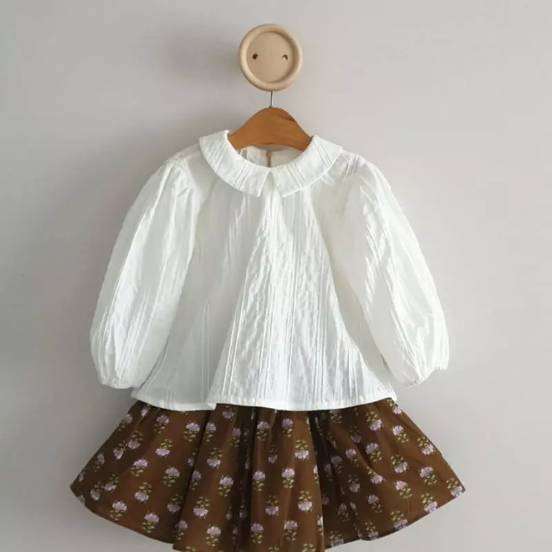Eclair - Korean Children Fashion - #littlefashionista - Bell Blouse - 4