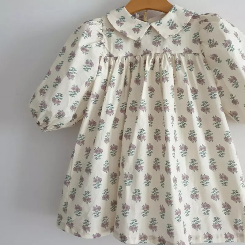Eclair - Korean Children Fashion - #magicofchildhood - Collar One-piece - 3