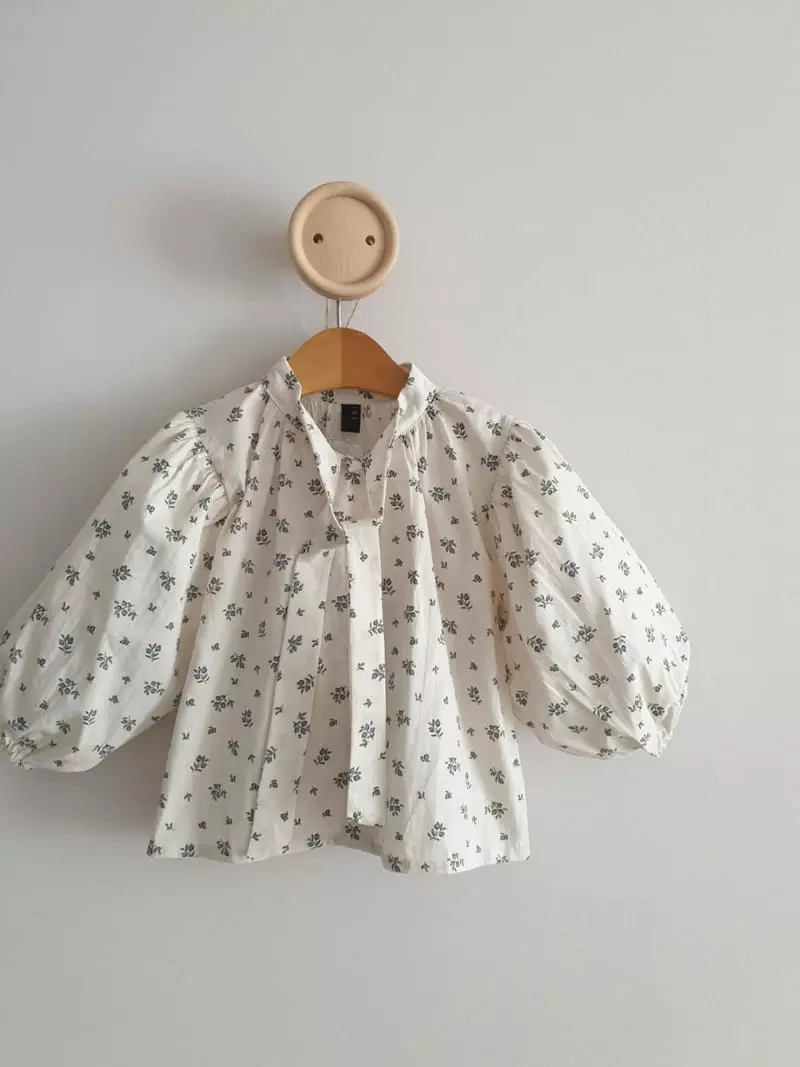 Eclair - Korean Children Fashion - #minifashionista - Ribbon Blouse - 7