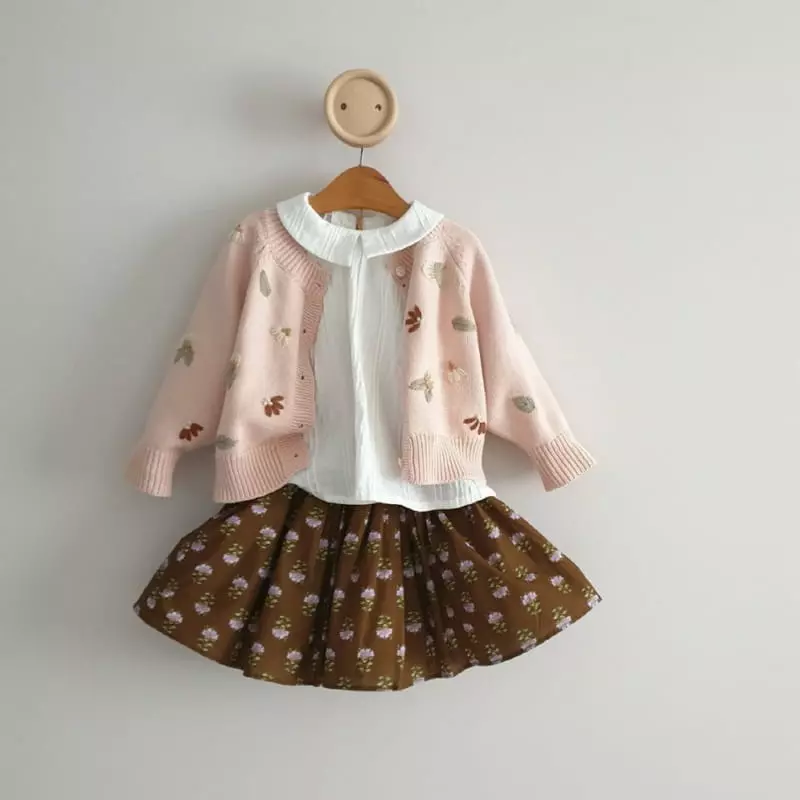Eclair - Korean Children Fashion - #prettylittlegirls - Love Skirt - 5
