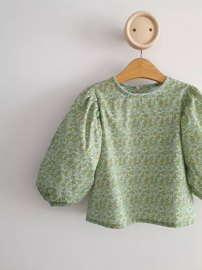 Eclair - Korean Children Fashion - #stylishchildhood - Garden Blouse - 12