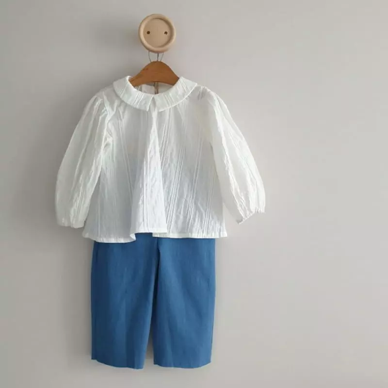 Eclair - Korean Children Fashion - #todddlerfashion - Bell Blouse - 7
