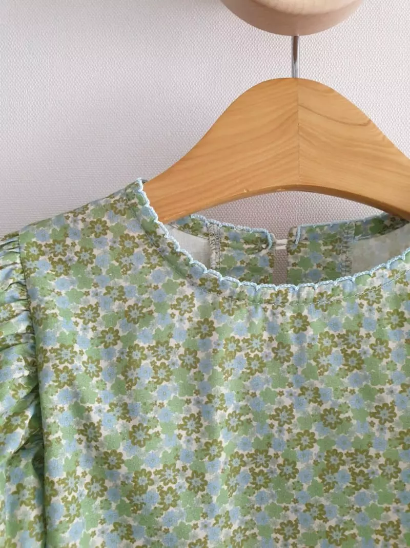 Eclair - Korean Children Fashion - #todddlerfashion - Garden Blouse - 10