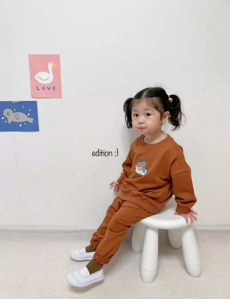 Edition - Korean Children Fashion - #discoveringself - Rainbow Bear Top Bottom sEt - 12