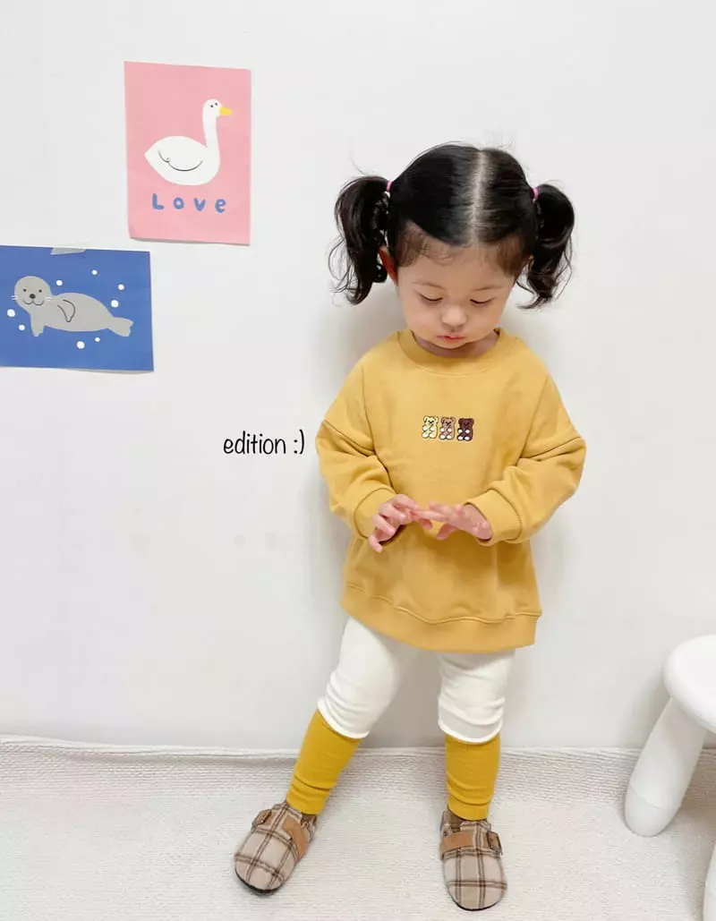 Edition - Korean Children Fashion - #toddlerclothing - Jelly Bear Top Bottom Set - 6