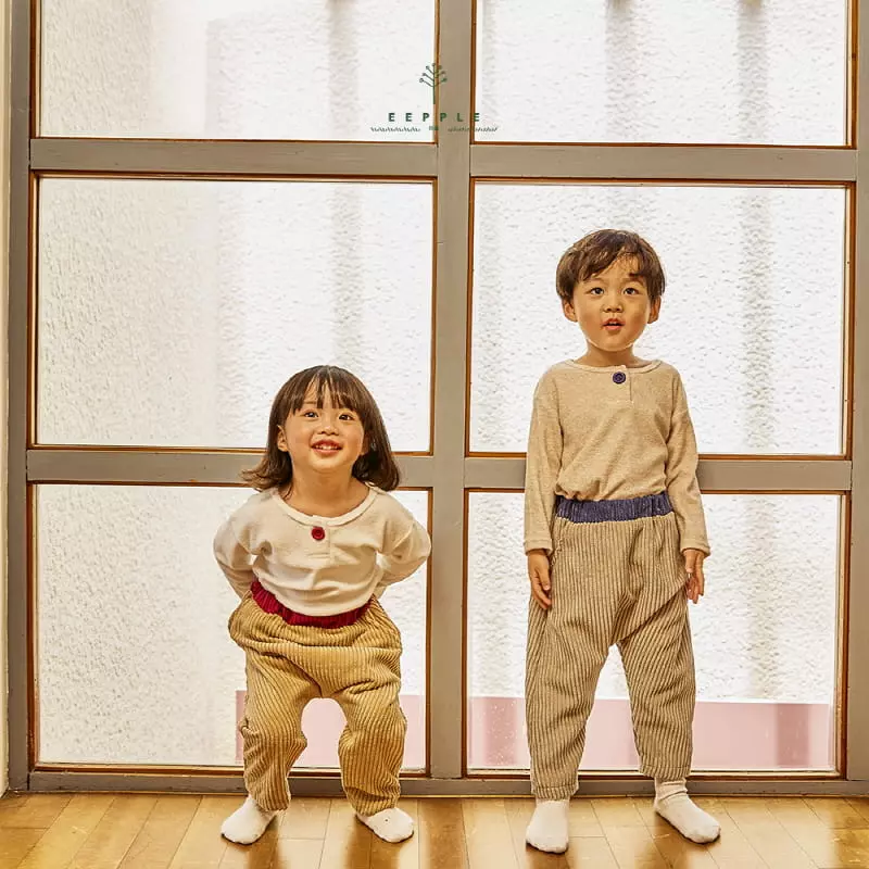 Eepple - Korean Children Fashion - #childrensboutique - Color Baggy Pants - 5