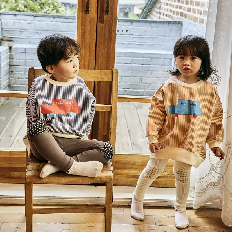 Eepple - Korean Children Fashion - #kidsshorts - Beep Beep Sweatshirt