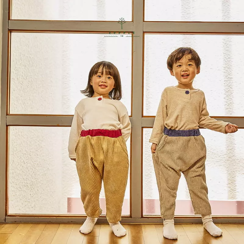 Eepple - Korean Children Fashion - #kidsstore - One Button Tee - 5