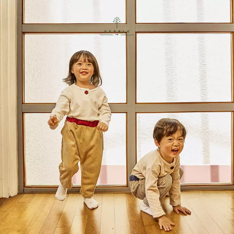 Eepple - Korean Children Fashion - #littlefashionista - One Button Tee - 8