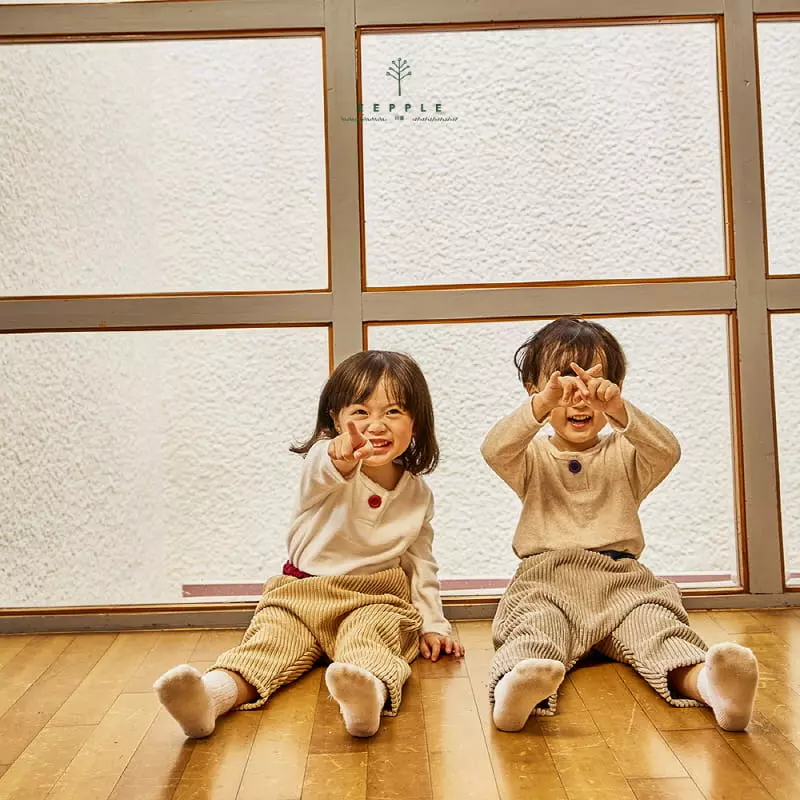 Eepple - Korean Children Fashion - #minifashionista - One Button Tee - 10
