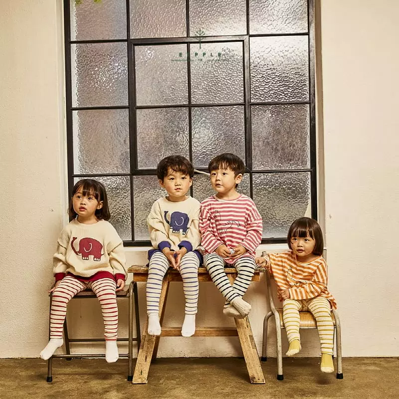 Eepple - Korean Children Fashion - #minifashionista - Elephant Sweatshirt - 8