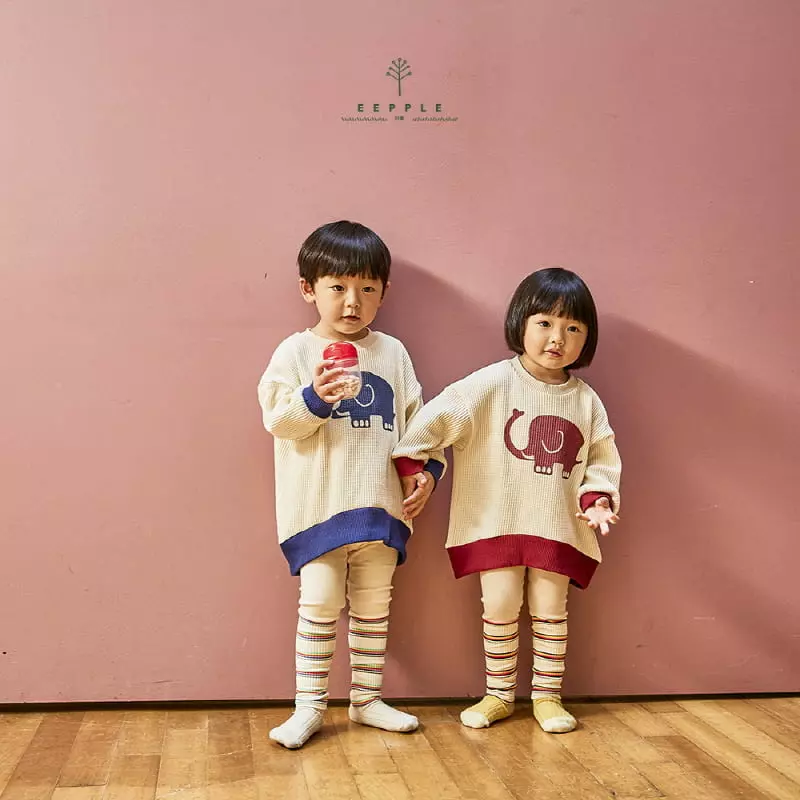 Eepple - Korean Children Fashion - #stylishchildhood - Elephant Sweatshirt - 12