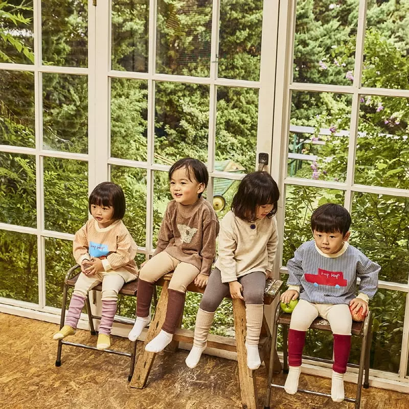 Eepple - Korean Children Fashion - #prettylittlegirls - Knee Socks Leggings - 4