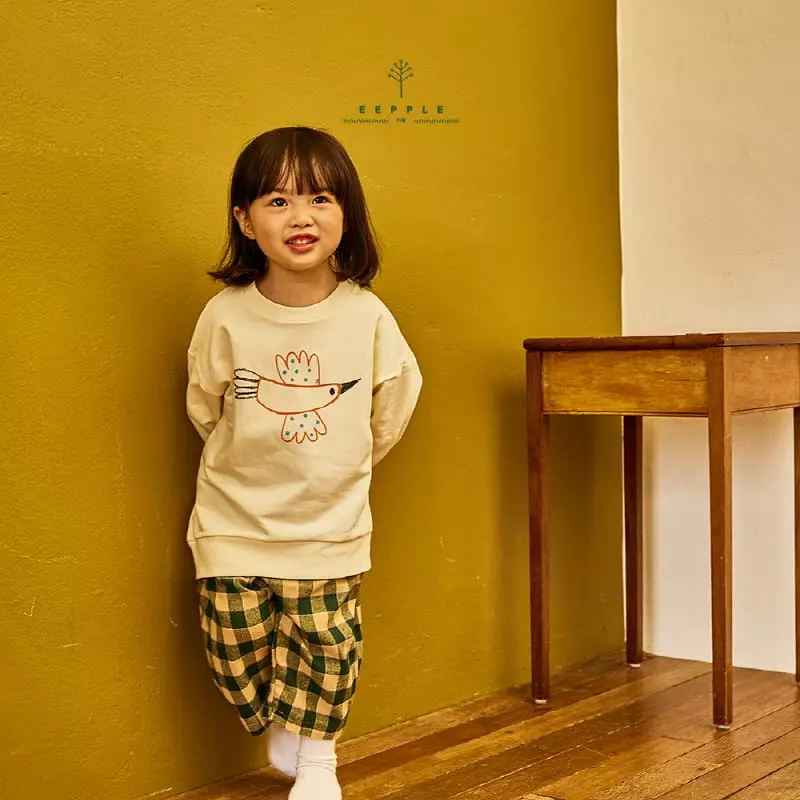 Eepple - Korean Children Fashion - #toddlerclothing - Bird Sweatshirt - 12