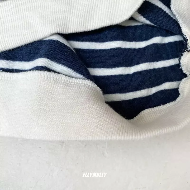Ellymolly - Korean Children Fashion - #Kfashion4kids - H Collar Sweatshirt - 5