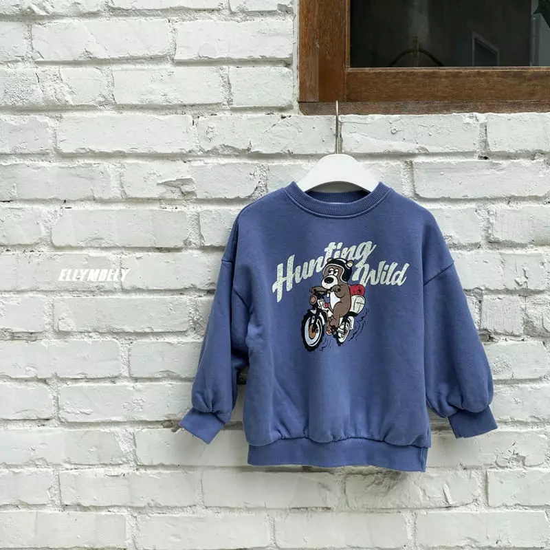 Ellymolly - Korean Children Fashion - #Kfashion4kids - Wild Bear Sweatshirt - 3