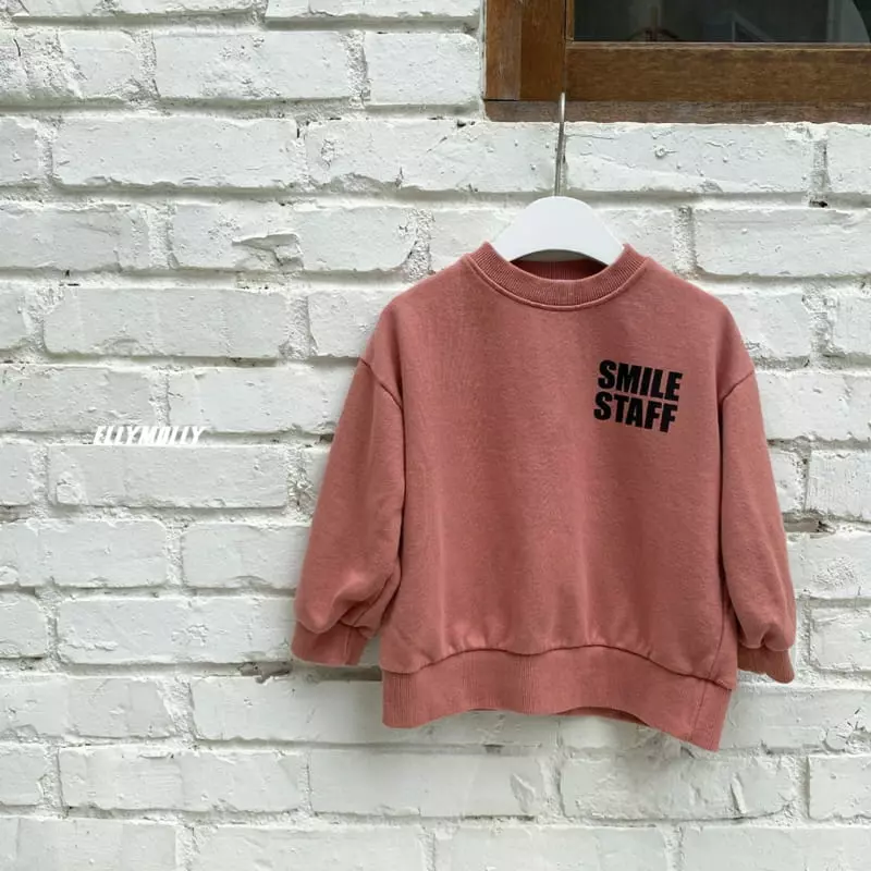 Ellymolly - Korean Children Fashion - #Kfashion4kids - Step Smile Sweatshirt - 2
