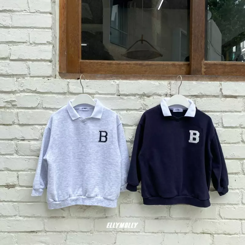Ellymolly - Korean Children Fashion - #Kfashion4kids - Billy Collar Sweatshirt