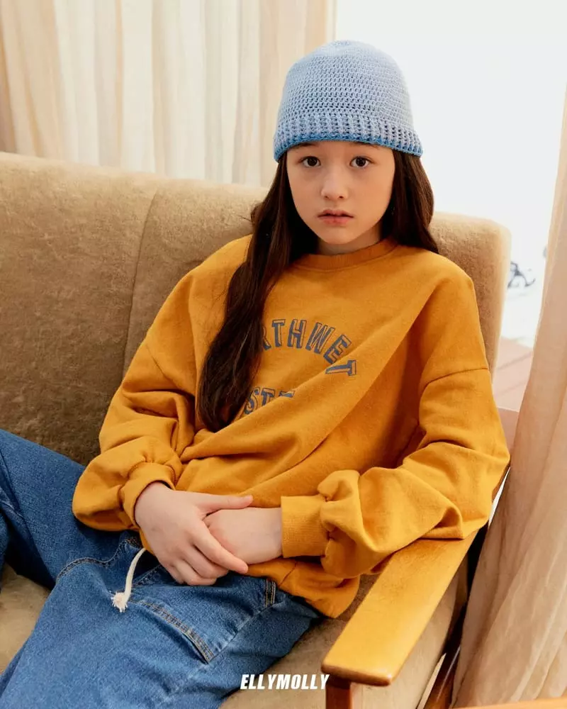 Ellymolly - Korean Children Fashion - #Kfashion4kids - No State Sweatshirt - 10