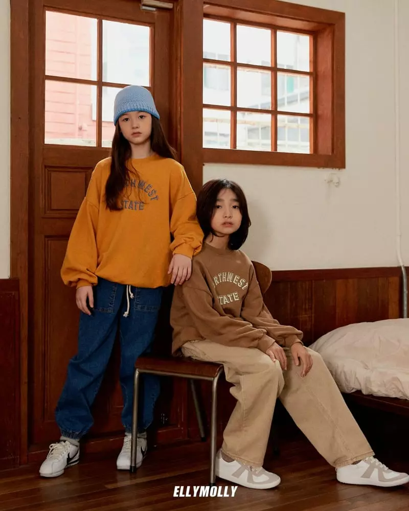 Ellymolly - Korean Children Fashion - #Kfashion4kids - String Denim Pants - 10