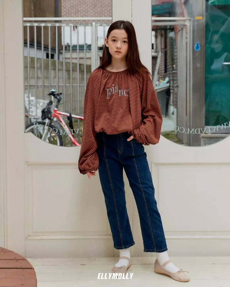 Ellymolly - Korean Children Fashion - #Kfashion4kids - Street Straight Jeans - 9