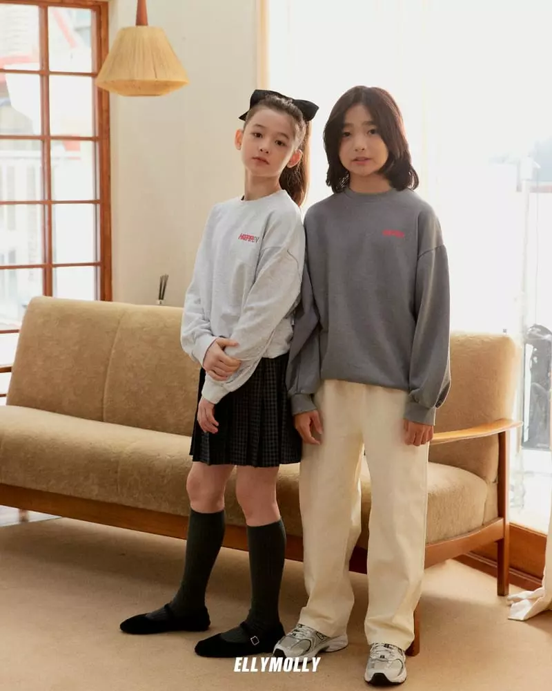 Ellymolly - Korean Children Fashion - #childofig - Have Fun Sweatshirt - 12
