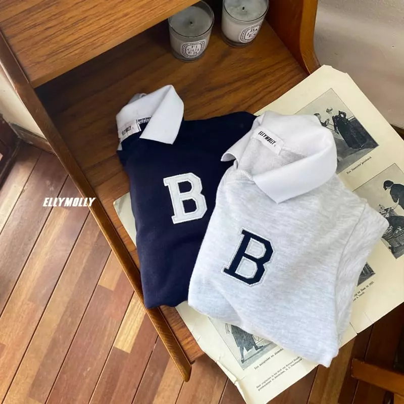 Ellymolly - Korean Children Fashion - #childofig - Billy Collar Sweatshirt - 9