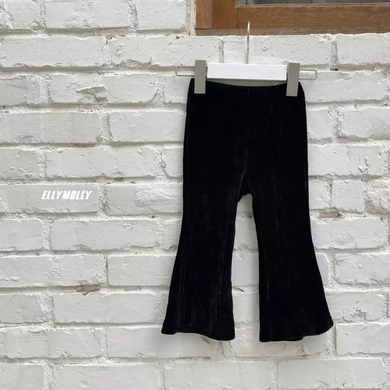 Ellymolly - Korean Children Fashion - #childofig - Rib Bootscut Pants - 4