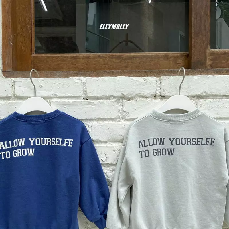 Ellymolly - Korean Children Fashion - #childrensboutique - Grow Sweatshirt - 2
