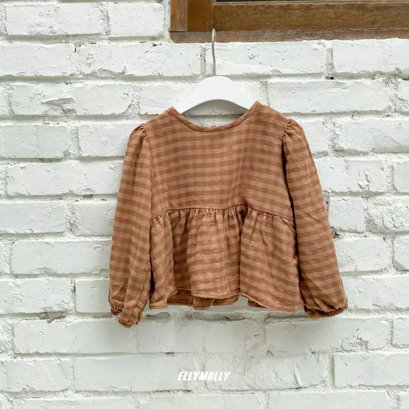 Ellymolly - Korean Children Fashion - #designkidswear - Hidden Shirring Blouse