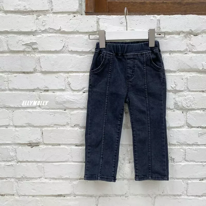 Ellymolly - Korean Children Fashion - #designkidswear - Street Straight Jeans - 3