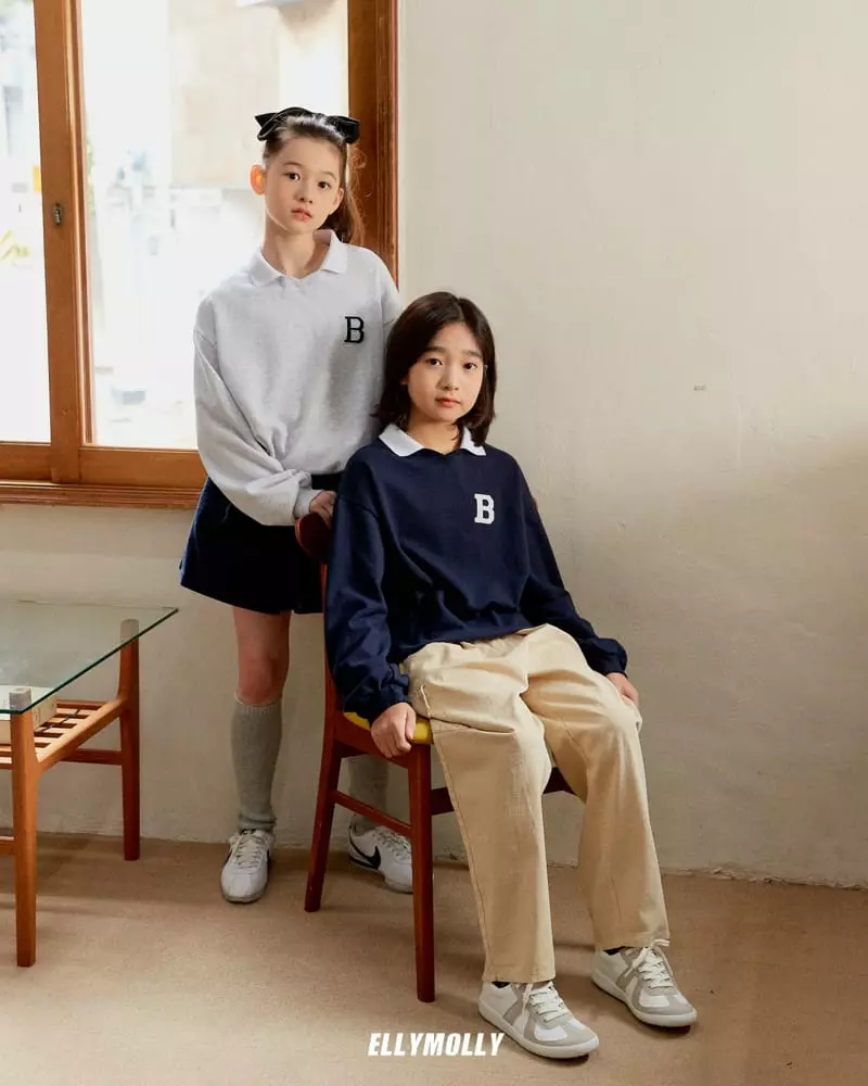 Ellymolly - Korean Children Fashion - #discoveringself - Billy Collar Sweatshirt - 12