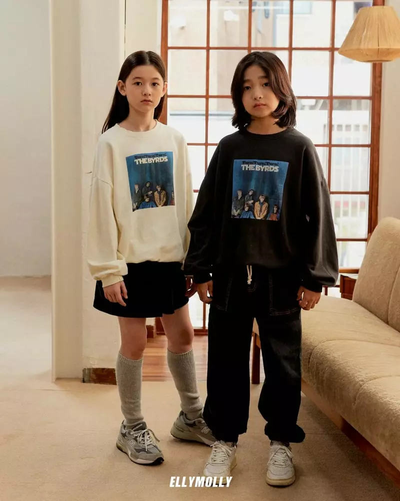 Ellymolly - Korean Children Fashion - #discoveringself - Buds Sweatshirt - 10