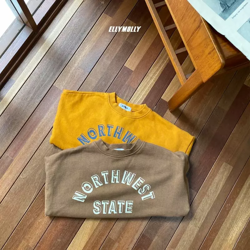 Ellymolly - Korean Children Fashion - #fashionkids - No State Sweatshirt - 6