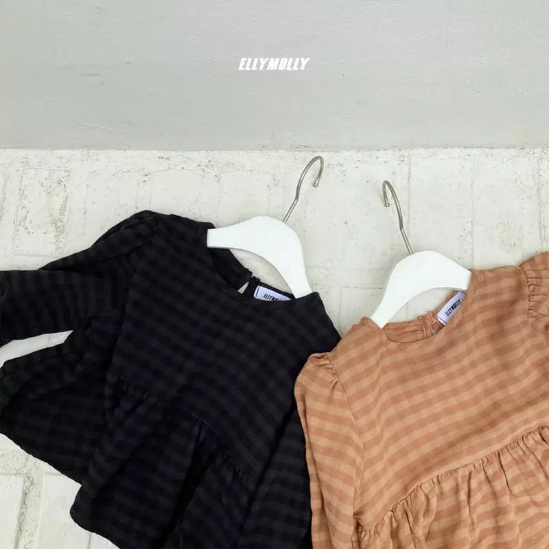 Ellymolly - Korean Children Fashion - #fashionkids - Hidden Shirring Blouse - 3