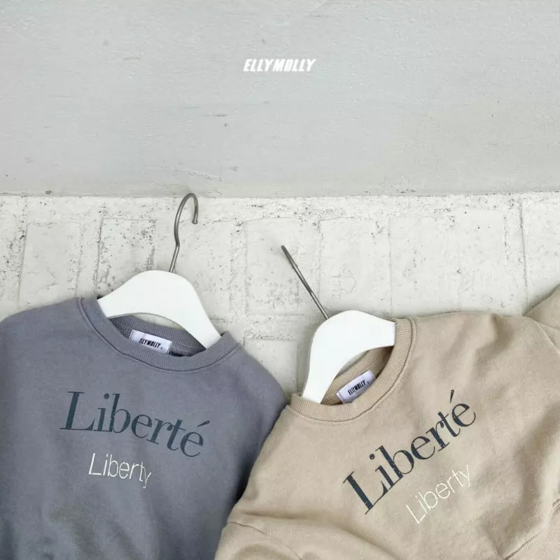 Ellymolly - Korean Children Fashion - #kidsshorts - Liberty Crop Sweatshirt - 3