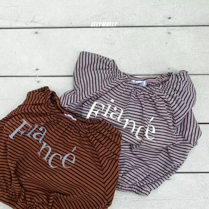 Ellymolly - Korean Children Fashion - #kidsshorts - Max Shirring Tee - 4