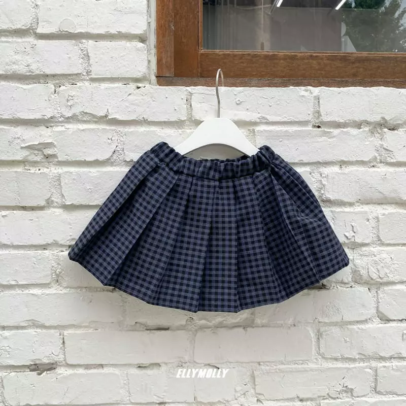 Ellymolly - Korean Children Fashion - #kidsstore - Corn Wrinkle Skirt - 3