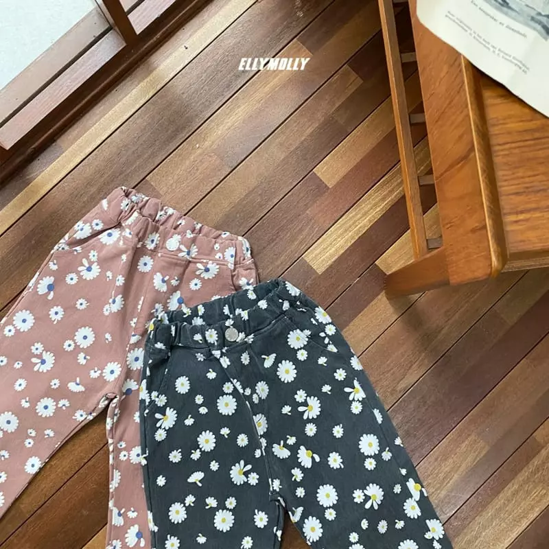 Ellymolly - Korean Children Fashion - #kidsstore - Daisy Pants - 6