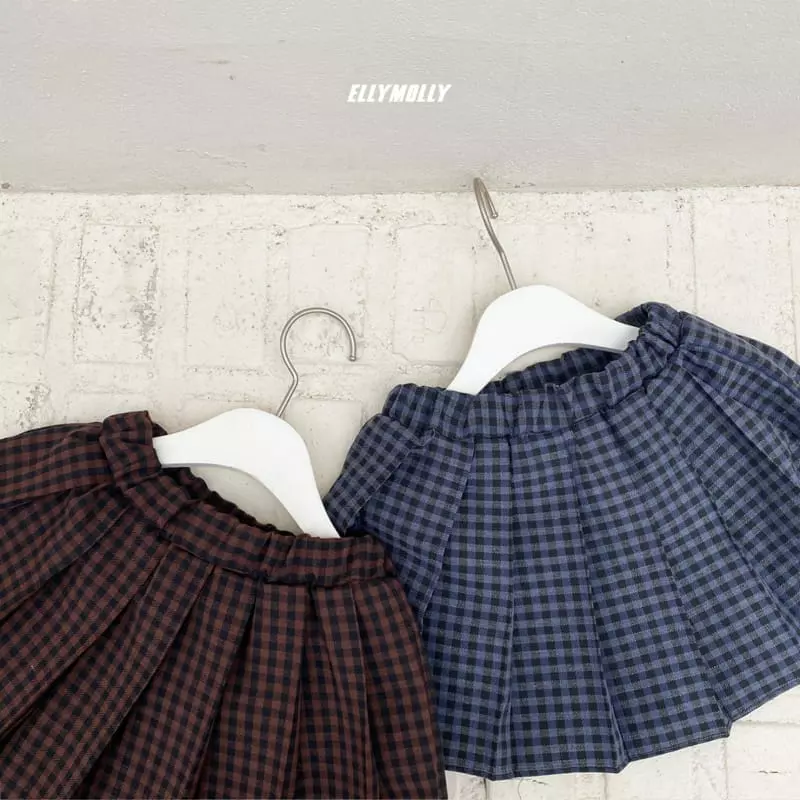 Ellymolly - Korean Children Fashion - #kidsstore - Corn Wrinkle Skirt - 4