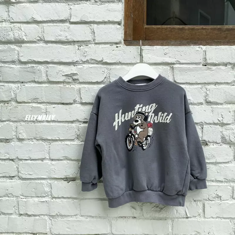 Ellymolly - Korean Children Fashion - #Kfashion4kids - Wild Bear Sweatshirt - 4
