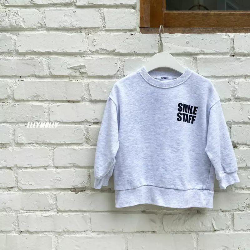 Ellymolly - Korean Children Fashion - #littlefashionista - Step Smile Sweatshirt - 3