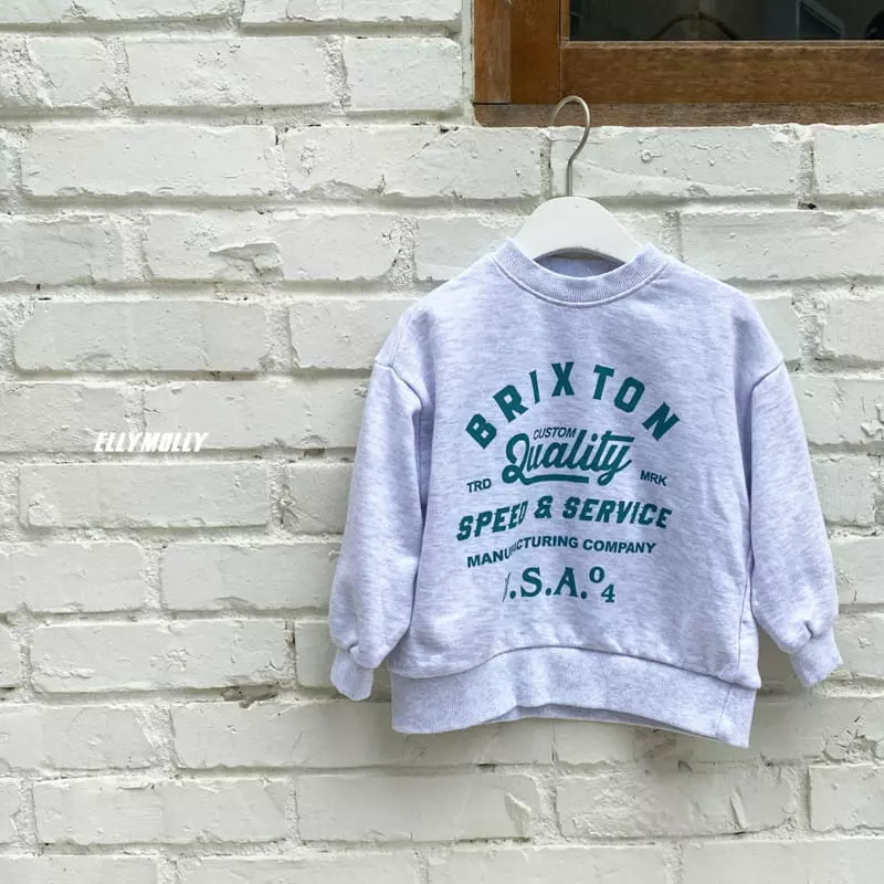 Ellymolly - Korean Children Fashion - #littlefashionista - Brick Stone Sweatshirt
